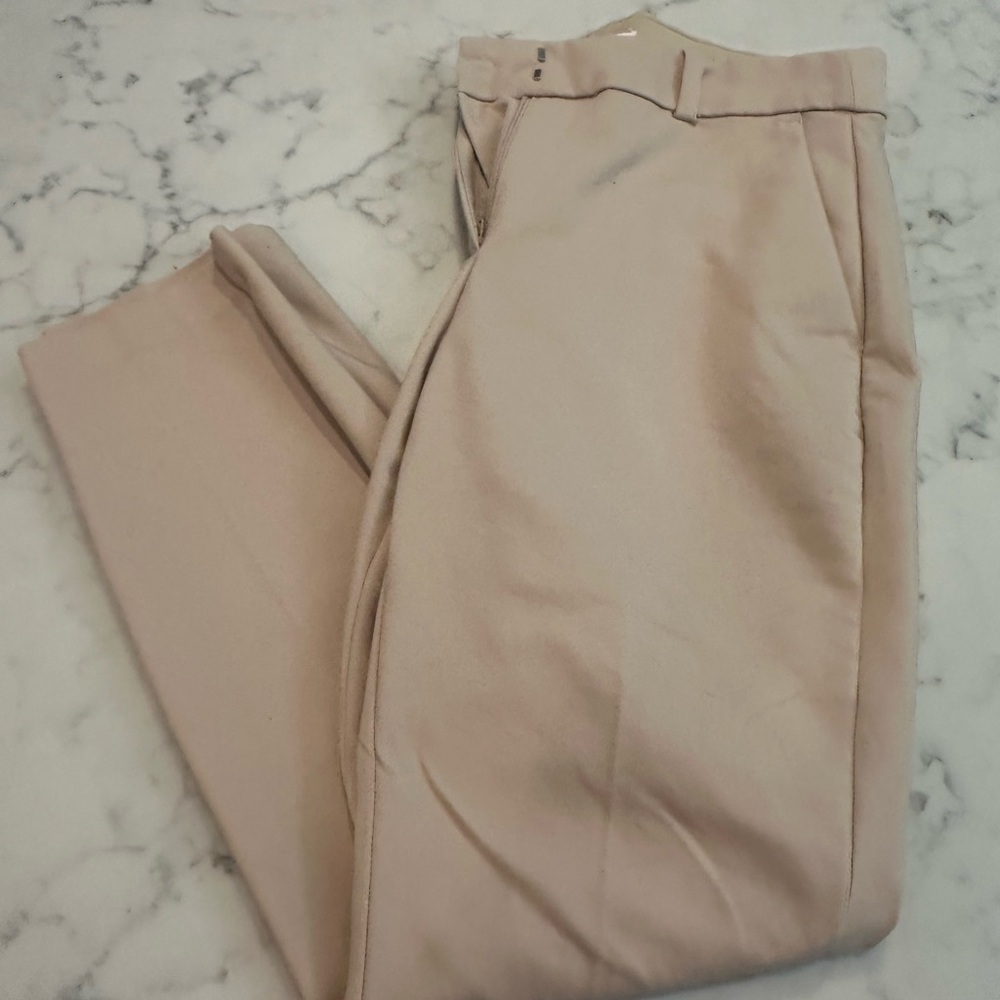 Ankle tan dress pants